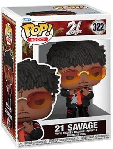 21 Savage FUNKO POP! ROCKS: 21 Savage (Vinyl Figure)