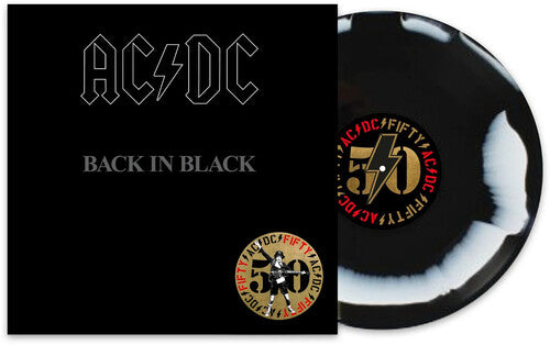 AC/DC Back In Black: 50th Anniversary (Limited Edition, Black & White Marble Colored Vinyl)