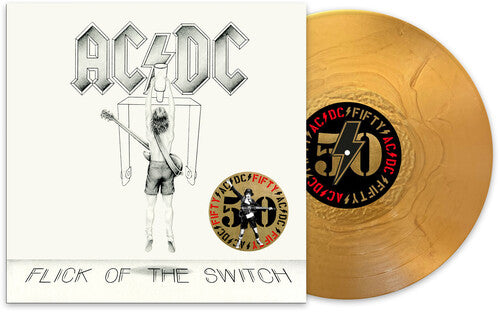 AC/DC Flick Of The Switch (50th Anniversary Edition, Gold Color Vinyl)