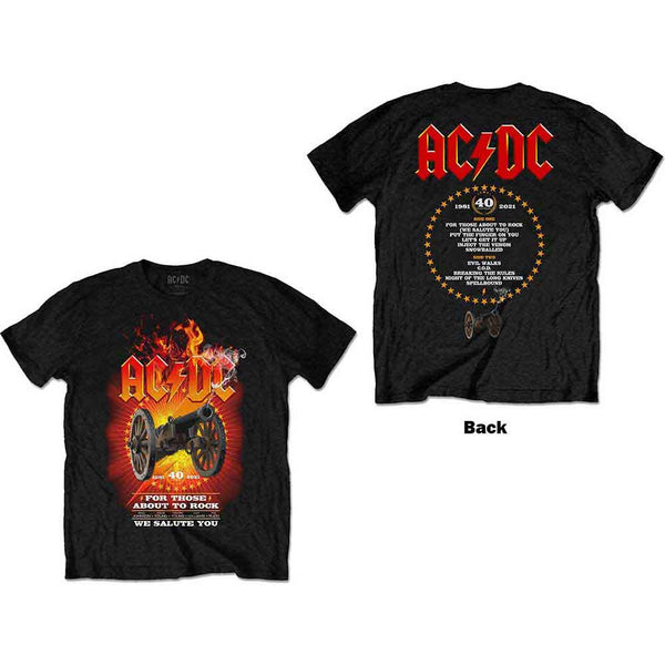 AC/DC FTATR 40th Flaming Black