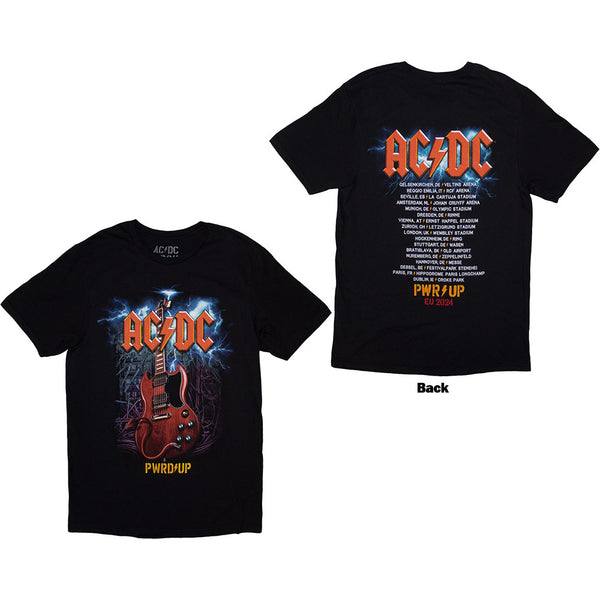 AC/DC Guitar PWR-UP EU Tour '24 Black