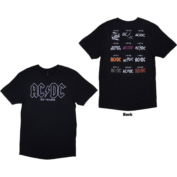 AC/DC History Logo Black