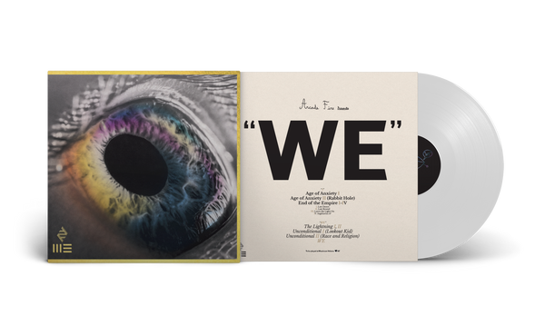 Arcade Fire WE (Colored Vinyl, White, 180 Gram Vinyl, Gatefold LP Jacket, Poster)