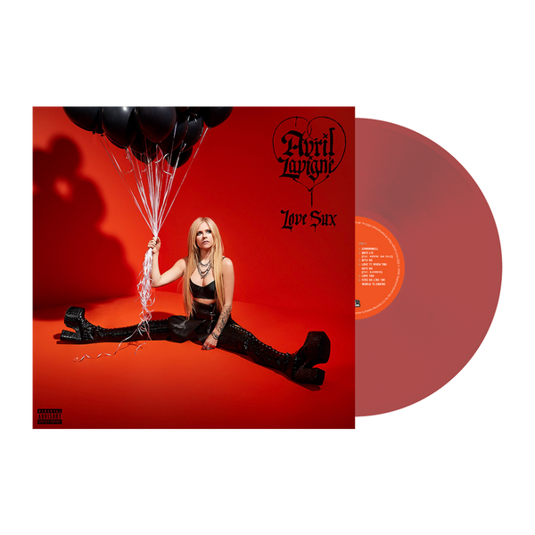 Avril Lavigne Love Sux [Explicit Content] (Indie Exclusive, Transparent Red Vinyl)