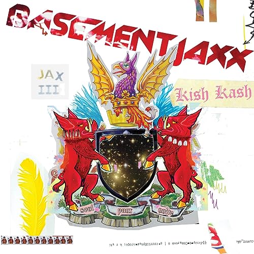 Basement Jaxx Kish Kash (Colored Vinyl, Red, White)