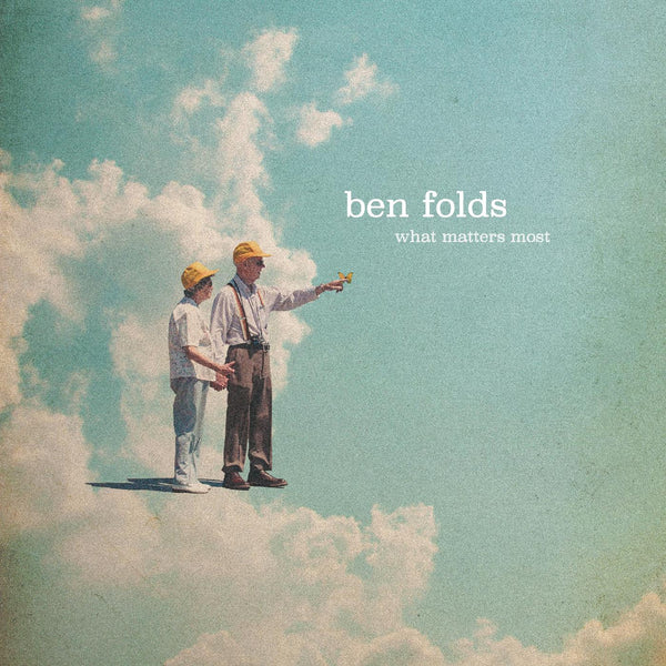 Ben Folds What Matters Most (AUTOGRAPHED, SEAGLASS BLUE VINYL)