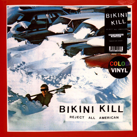 BIKINI KILL Reject All American (Limited Edition, Red Vinyl)