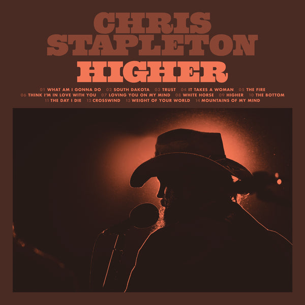 Chris Stapleton Higher (Indie Exclusive, Opaque Bone Colored Vinyl) (2 Lp's)