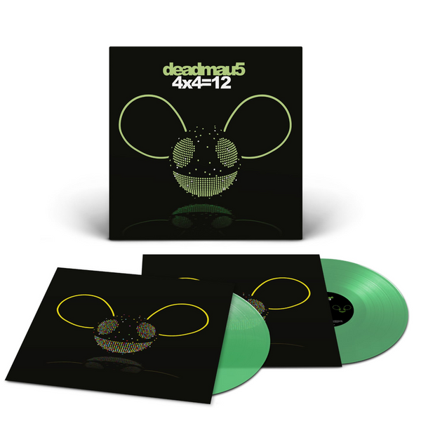 Deadmau5 4x4=12 (Clear Vinyl, Green) (2 Lp's)