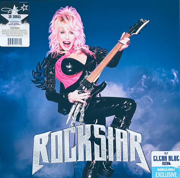 Dolly Parton Rockstar (Limited Edition, Clear Blue Colored Vinyl) (4 Lp's) (Box Set)