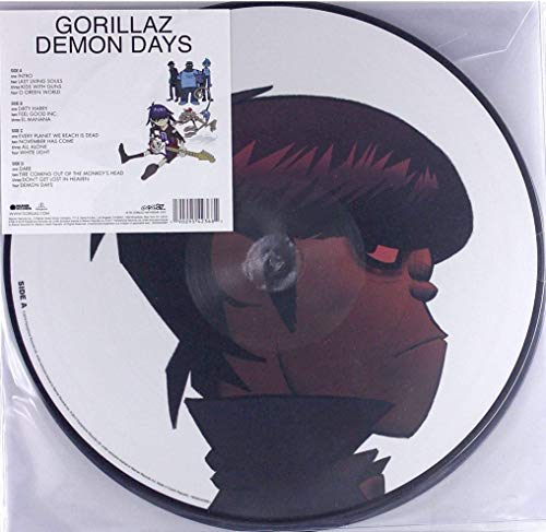 Gorillaz Demon Days (Picture Disc Vinyl) (2 Lp's)