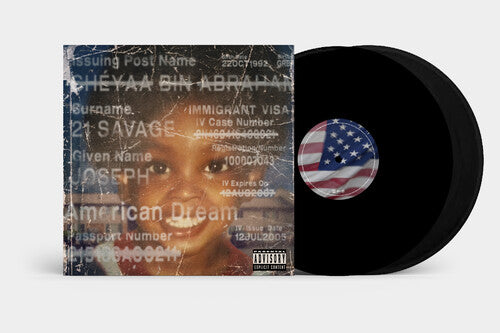 JID feat. 21 Savage and Baby Tate American Dream [Explicit Content] (150 Gram Vinyl) (2 Lp's)