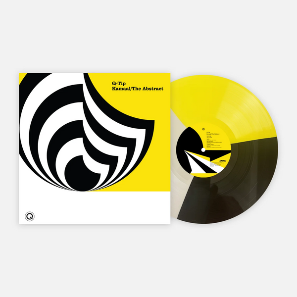 Q-tip Kamaal The Abstract (Limited Edition, Black, White & Yellow Segment Colored Vinyl)