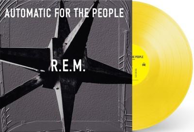 R.E.M. Automatic For The People (Indie Exclusive, Colored Vinyl, Yellow, Limited Edition, 180 Gram Vinyl)