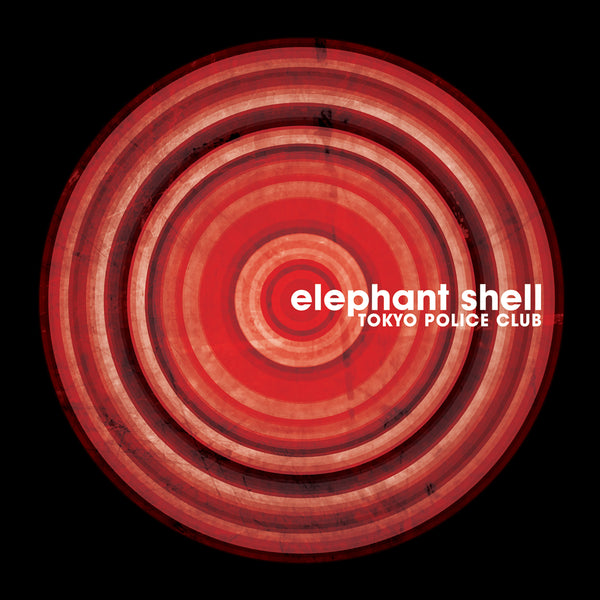 Tokyo Police Club Elephant Shell (BLACK, RED, & WHITE TRI-COLOR VINYL)